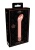Розовый мини-вибратор G-точки Jewel - 12 см.