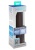 Коричневая насадка-удлинитель Uncut Silicone Penis Enhancer - 17,8 см.