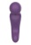 Фиолетовый изогнутый wand-вибратор