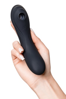 Вакуумный вибростимулятор Satisfyer Curvy Trinity 4 чёрный