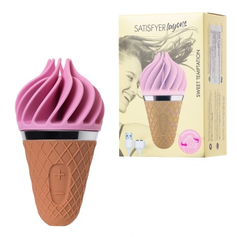 Вибратор с нежными лепестками Satisfyer Sweet Treat розовый