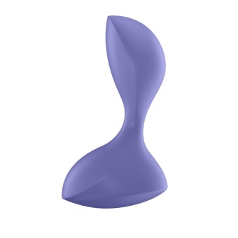 Анальная вибропробка Sweet Seal Satisfyer с управлением через приложение фиолетовая