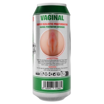 Мастурбатор-вагина в банке Alive Heineken Vagina II