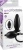 Анальная пробка расширитель Pipedream Anal Fantasy Collection Inflatable Silicone Plug черная - 10,8 см