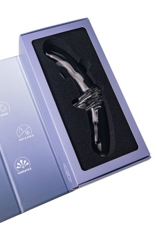 Двухсторонний фаллоимитатор Satisfyer Double Crystal из прозрачного стекла