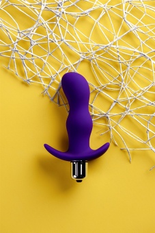 Анальная вибропробка A-Toys Vibro Anal Plug S фиолетовая