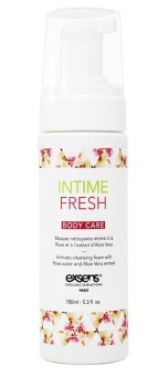Органическая интимная очищающая пенка Intime Fresh - 150 мл.