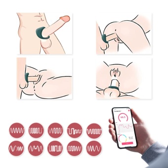 Эрекционное кольцо Magic Motion Dante II с управлением от приложения