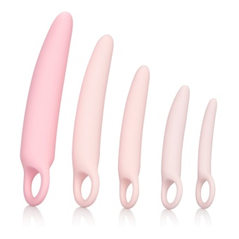 Набор вагинальных тренажеров разного размера Silicone Dilator Kit 5-Piece Set