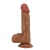 Темно-бежевый реалистичный фаллоимитатор с присоской Bahamut - 21,8 см. Темно-бежевый реалистичный фаллоимитатор с присоской Bahamut - 21,8 см.
