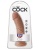 Фаллоимитатор реалистик на присоске King Cock 20 см мулат