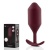 Утяжелённая анальная пробка для ношения b-Vibe Snug Plug 5 большая бордовая Утяжелённая анальная пробка для ношения b-Vibe Snug Plug 5 большая бордовая