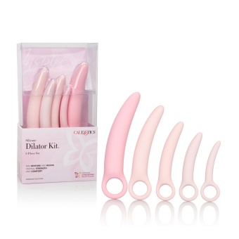 Набор вагинальных тренажеров разного размера Silicone Dilator Kit 5-Piece Set