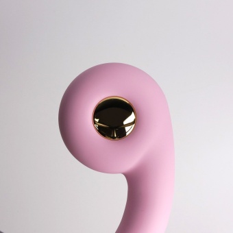 Вибратор с нагревом Youvic Bendable Heating G-Spot розовый