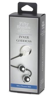 Тяжелые металлические вагинальные шарики Silver Metal Ben Wa Balls