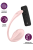 Виброяйцо Satisfyer Ribbed Petal с дистанционным управлением розовое