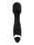 Черный силиконовый wand-вибратор - 18,5 см. Черный силиконовый wand-вибратор - 18,5 см.