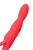 Розовый вибратор для точки G с двигающейся головкой Carnation - 19 см.