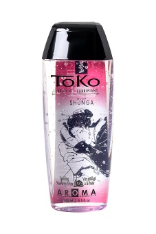 Оральный лубрикант Shunga Toko Aroma Клубника и шампанское - 165 мл