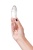 Двухсторонний стеклянный фаллоимитатор Satisfyer Dazzling Crystal 1 прозрачный