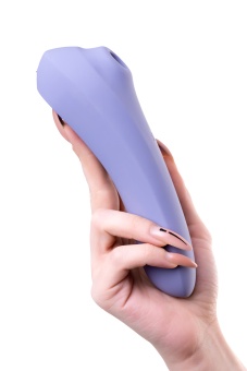 Вакуумно-волновой вибратор Satisfyer Dual Pleasure с приложением фиолетовый