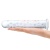 Прозрачный стеклянный фаллос с массажным рельефом 10 Extra Large Glass Dildo - 25,5 см. Прозрачный стеклянный фаллос с массажным рельефом 10 Extra Large Glass Dildo - 25,5 см.