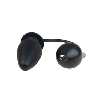 Анальная пробка расширитель Pipedream Anal Fantasy Collection Inflatable Silicone Plug черная - 10,8 см