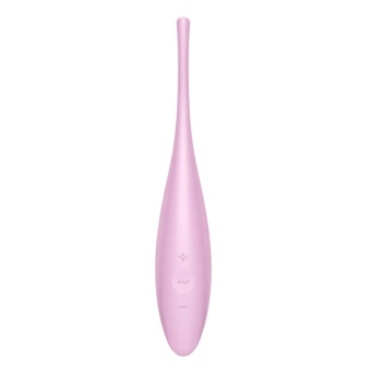 Точечный вибратор Satisfyer Twirling Joy с управлением от приложения розовый
