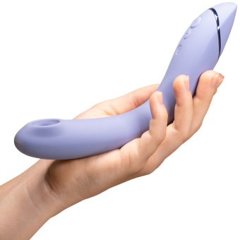 Вибратор с вакуумной стимуляцией для зоны G Womanizer OG 17,7 см сиреневый