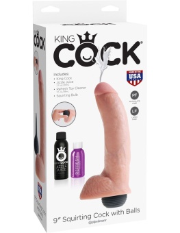 Фаллоимитатор с эффектом семяизвержения Squirting Cock 18 см