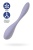 Гибкий вибратор Satisfyer G-Spot Flex 5+ с управлением от приложения фиолетовый