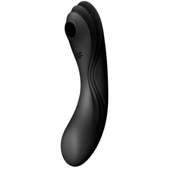 Вакуумный вибростимулятор Satisfyer Curvy Trinity 4 чёрный