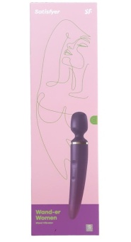 Вибромассажёр Satisfyer Wand-er Woman фиолетовый