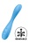 Гибкий вибратор Satisfyer G-Spot Flex 4+ с приложением голубой