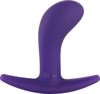 Анальная пробка с загнутым кончиком Fun Factory Bootie Small Anal Toy фиолетовая