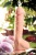 Фаллоимитатор с мошонкой на присоске RealStick Elite Dildo телесный - 24 см