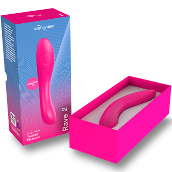 Вибратор для зоны G We-Vibe Rave 2 фуксия