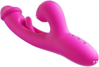 Вибратор-кролик Amovibe G Spot Ultra со стимуляцией зоны G розовый