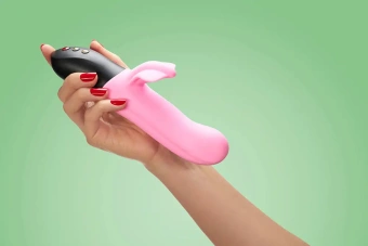 Пульсатор Fun Factory BI STRONIC FUSION нежно-розовый