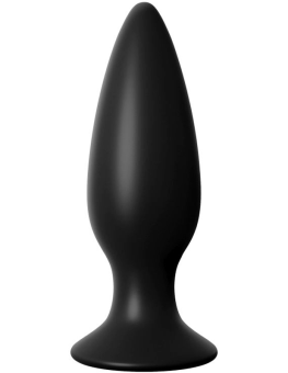 Анальная вибропробка Large Rechargeable Anal Plug большая черная