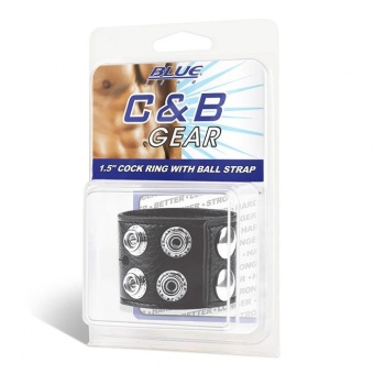 Ремень для члена и мошонки Cock Ring 2 with Ball Strap