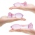 Набор стеклянных анальных пробок с розочками Glas Rosebud Butt Plug Set Набор стеклянных анальных пробок с розочками Glas Rosebud Butt Plug Set