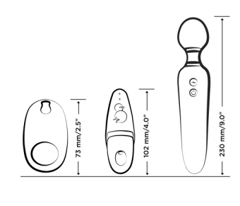 Набор вибраторов Romp Pleasure Kit