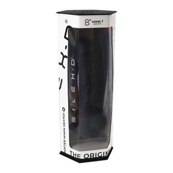 Черный фаллоимитатор SILEXD Model 1 - 20,5 см.