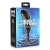 Черный массажер простаты с утяжелителями Premium Silicone Weighted Prostate Plug Medium - 16,3 см.