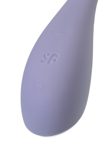 Гибкий вибратор Satisfyer G-Spot Flex 5+ с управлением от приложения фиолетовый