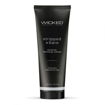 Массажный крем Wicked Stripped Bare 120 мл