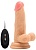 Телесный вибратор-реалистик Vibrating Realistic Cock 6  With Scrotum - 15 см.