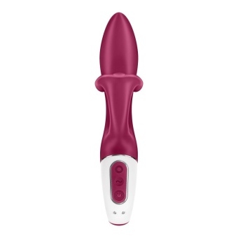 Вибратор Satisfyer Embrace Me с тройным клиторальным стимулятором малиновый