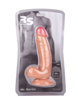 Фаллоимитатор реалистичный RealStick Nude телесный - 20 см